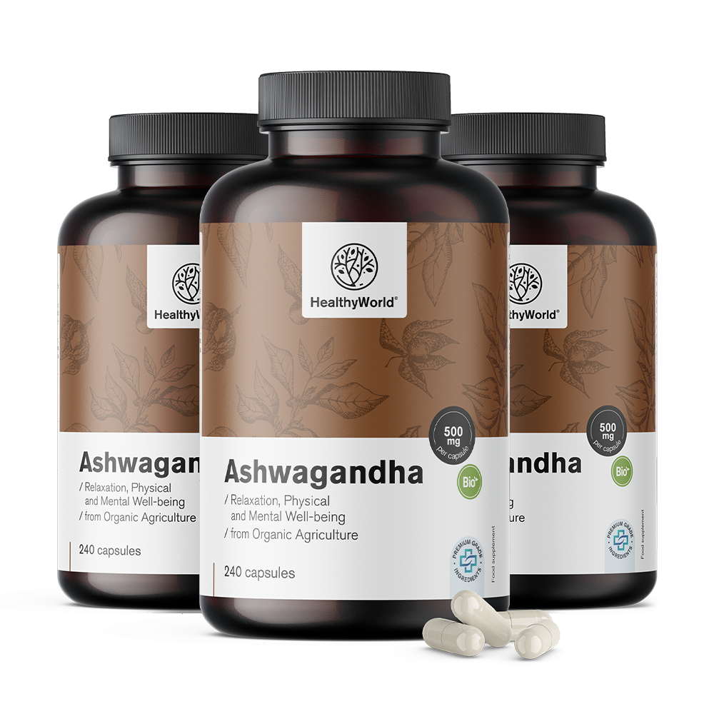 BIO Ašvaganda 500 mg u kapsulama