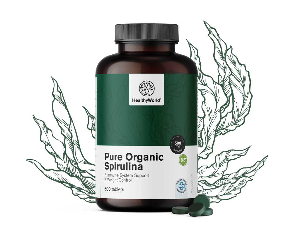 BIO Spirulina 500 mg 