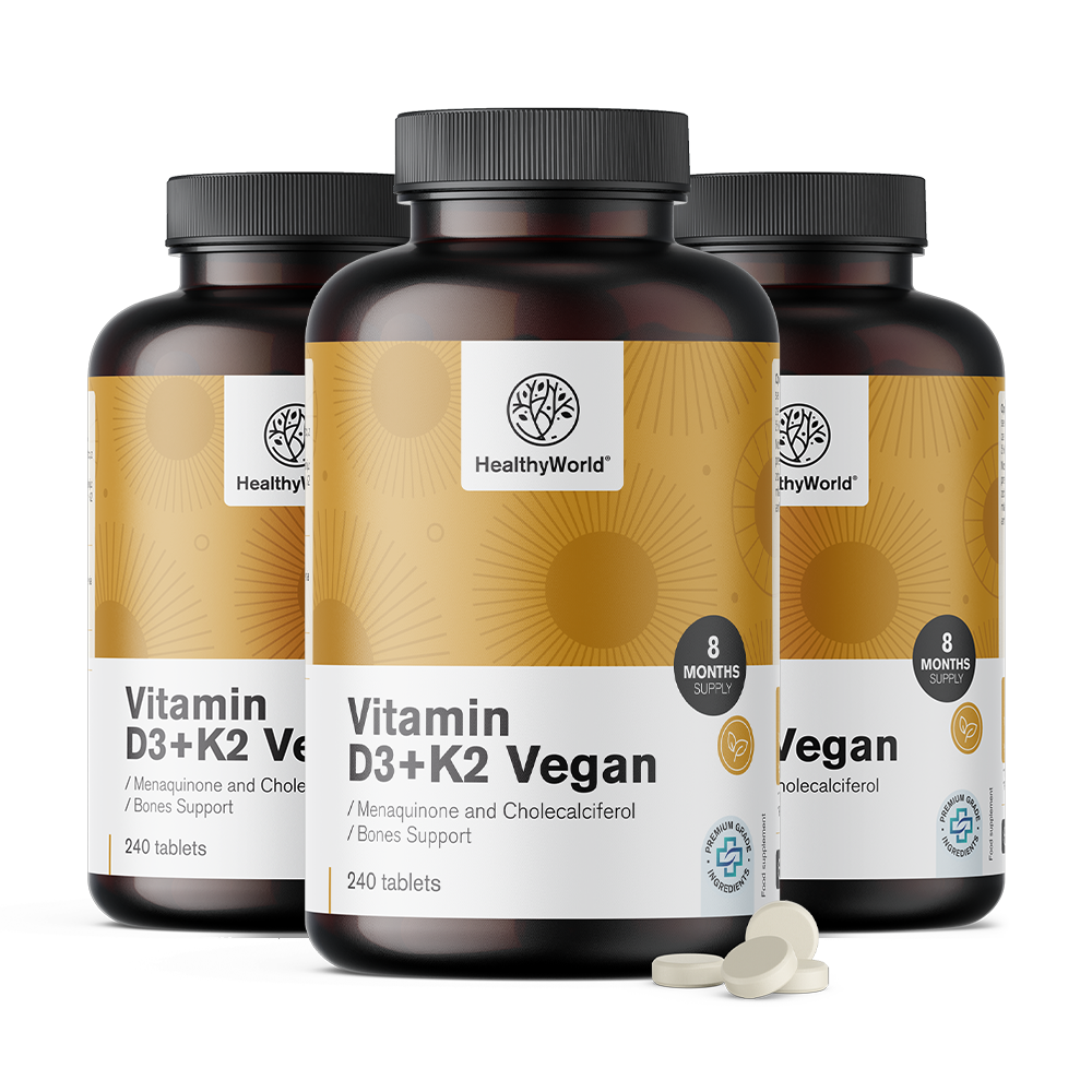 Veganski vitamin D3+K2