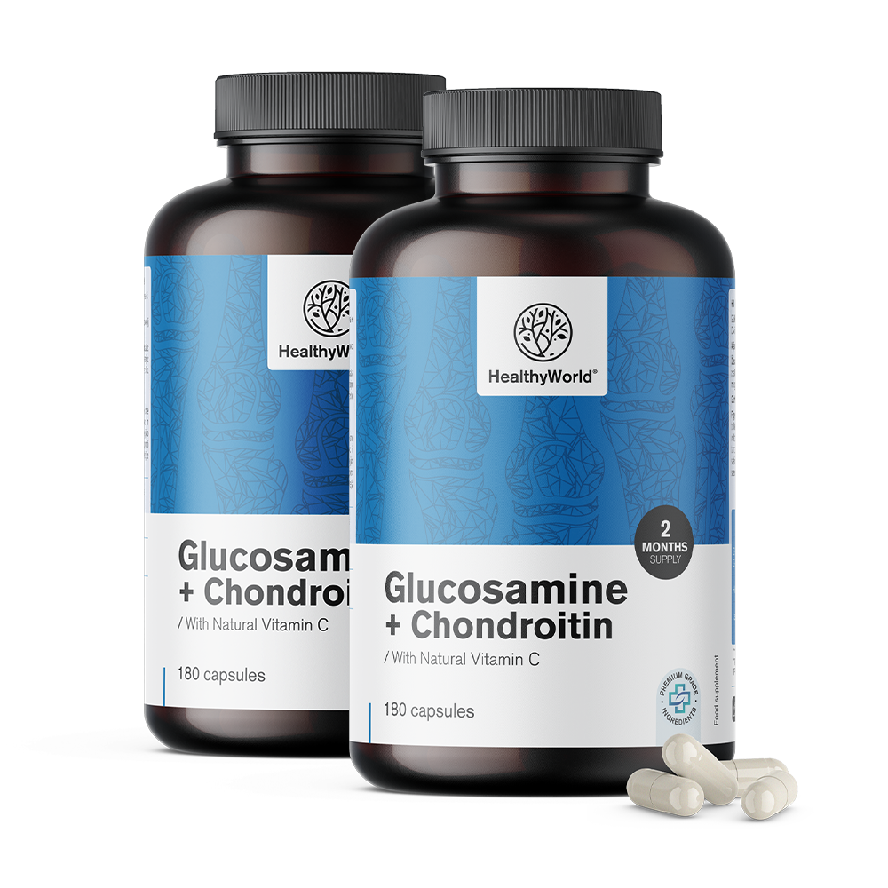 Glukozamin + hondroitin s vitaminom C