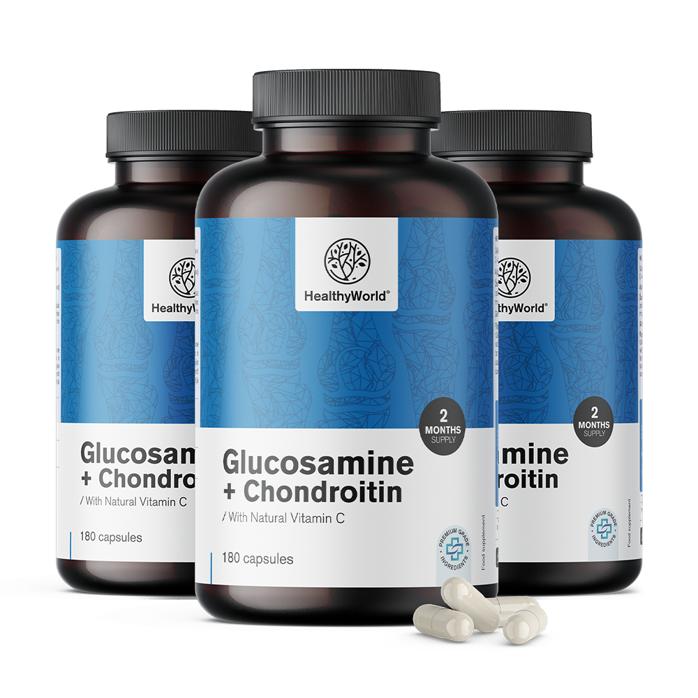 Glukozamin + hondroitin s vitaminom C