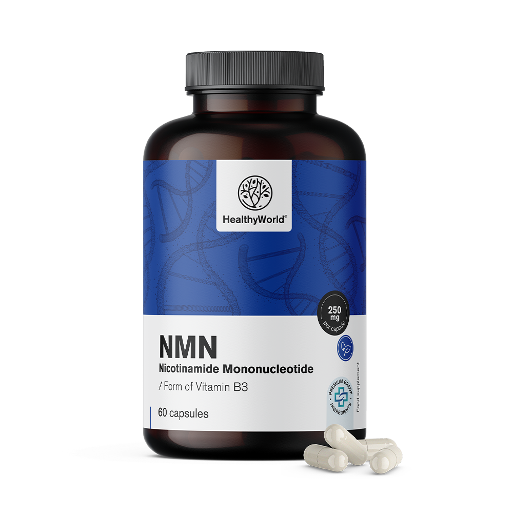NMN - nikotinamid mononukleotid 250 mgNMN - nikotinamid mononukleotid 250 mg