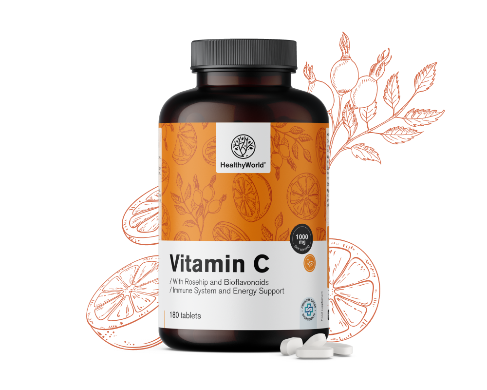 Vitamin C 1000 mg - sa šipkom i bioflavonoidima