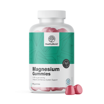 Magnezij 165 mg, 90 gumenih bombona