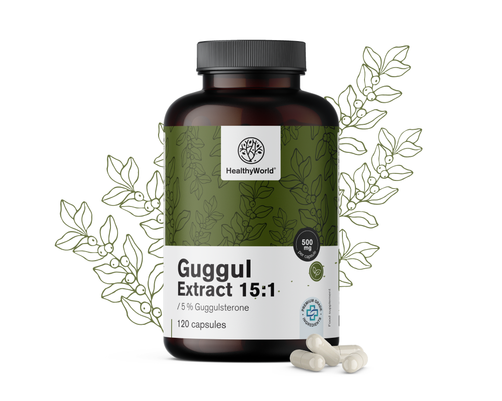 Guggul 500 mg - ekstrakt 15:1