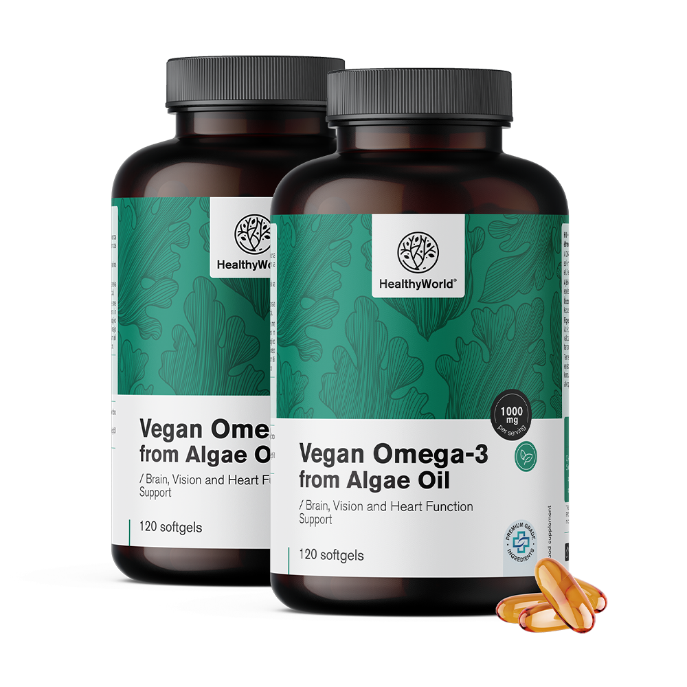 Veganska omega-3 1000 mg – iz algi