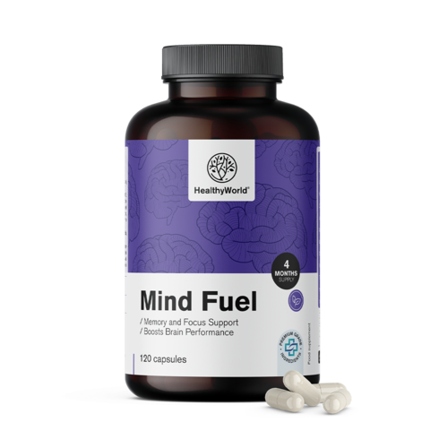 Mind Fuel - pamćenje i koncentracija, 120 kapsula