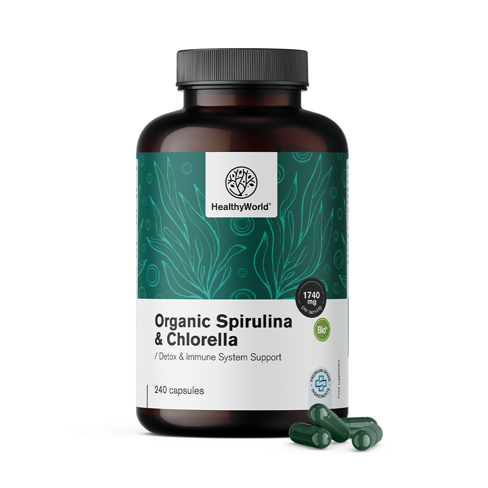 BIO Spirulina i klorela.