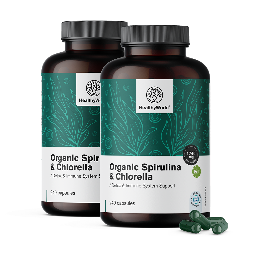 BIO Spirulina i klorela.