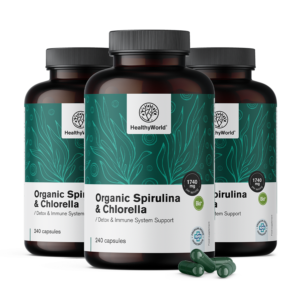 BIO Spirulina i klorela.