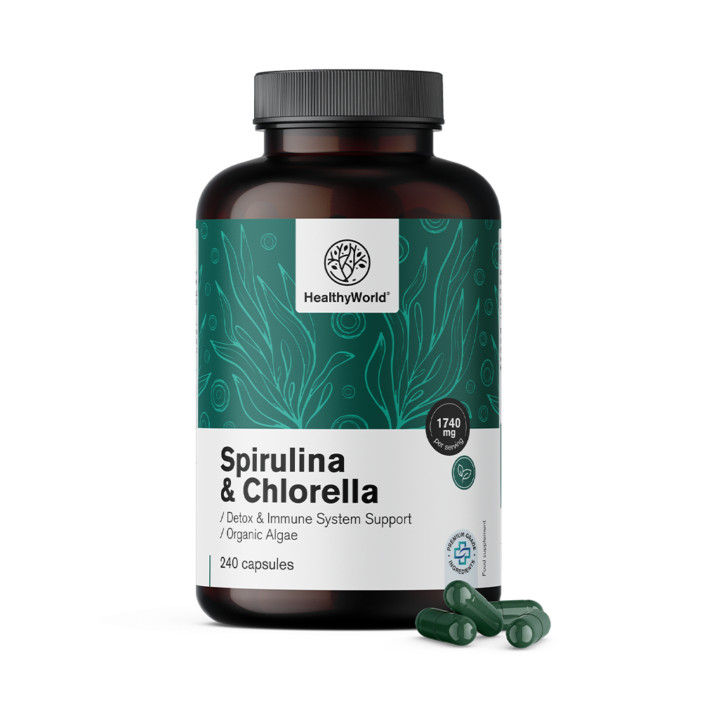 BIO Spirulina i klorela.