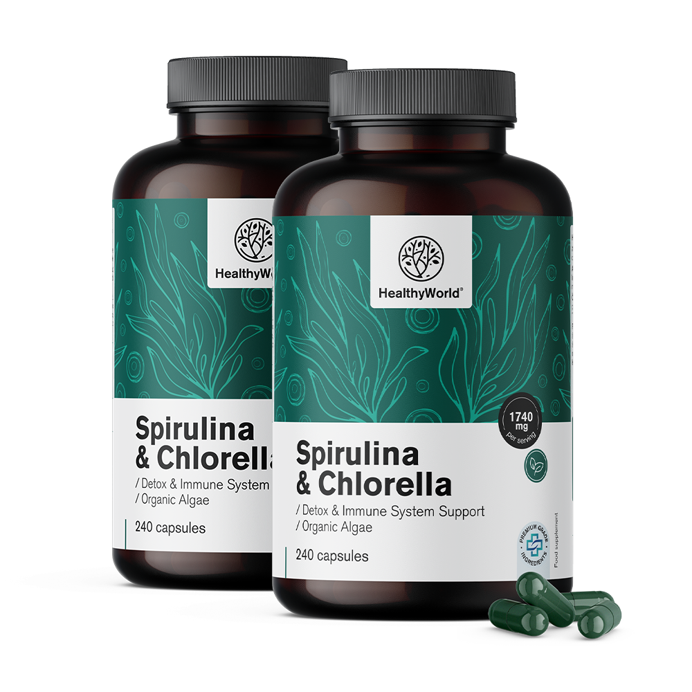 BIO Spirulina i klorela.