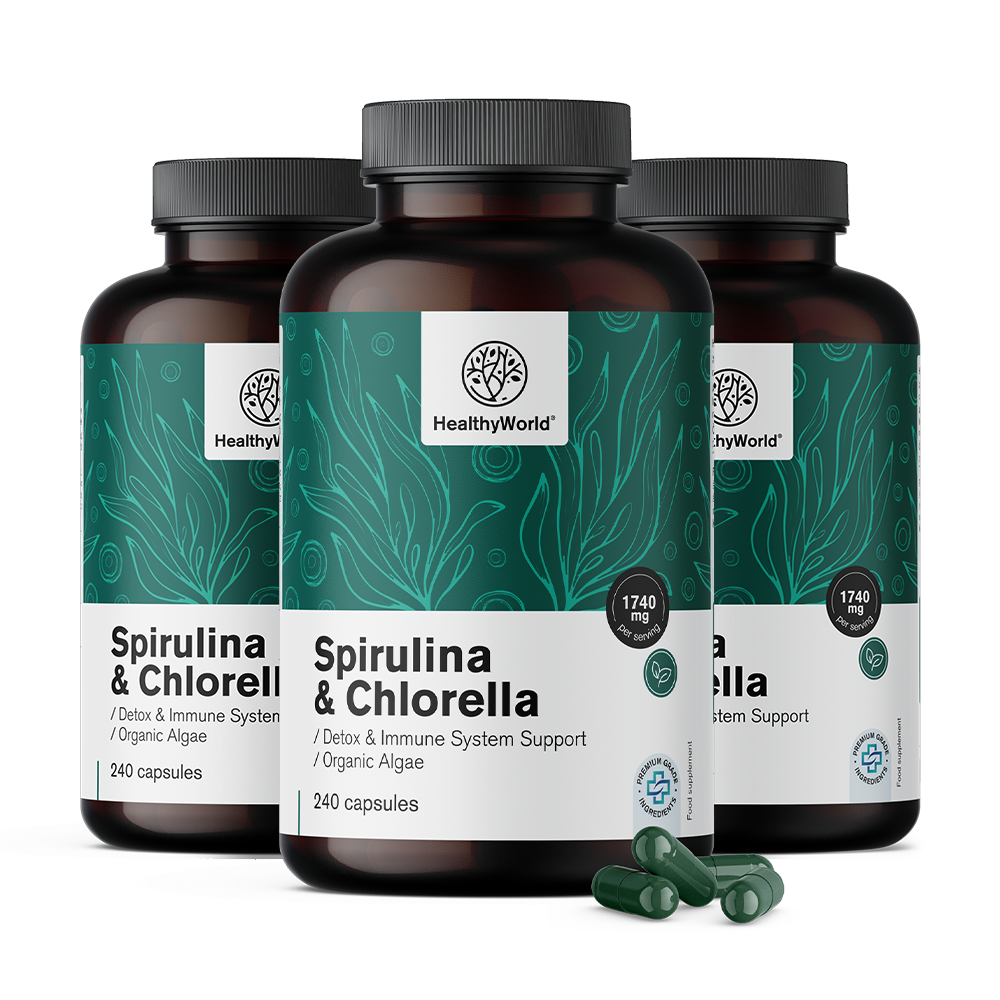 BIO Spirulina i klorela.