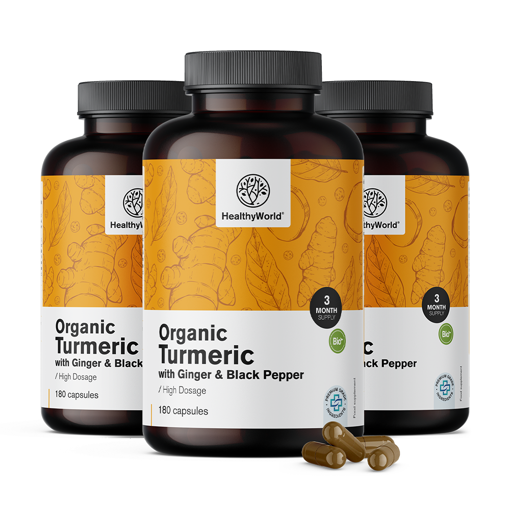 BIO Kurkuma 1440 mg – s đumbirom i crnim paprom