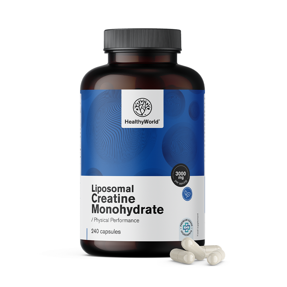 Liposomalni kreatin monohidrat 3000 mg.
