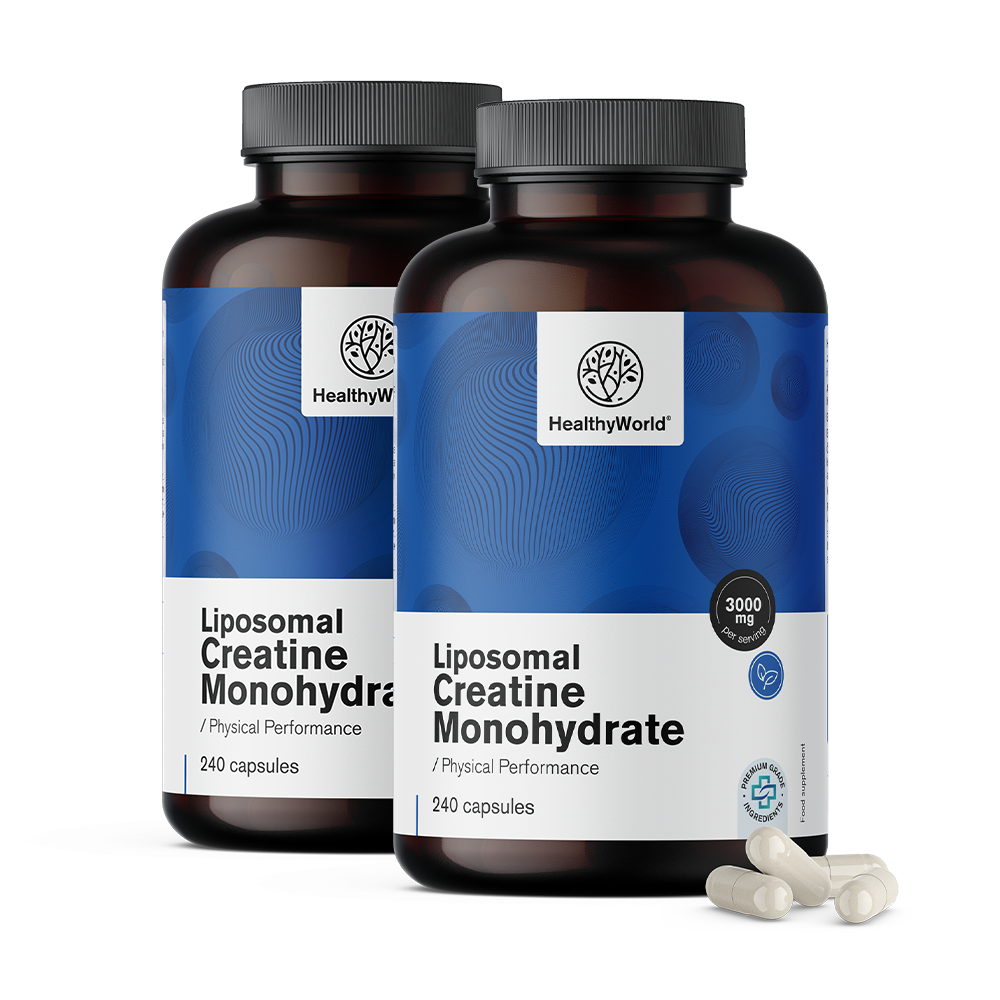 Liposomalni kreatin monohidrat 3000 mg.