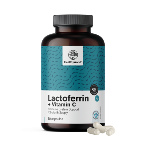 Laktoferin 200 mg, 60 kapsula