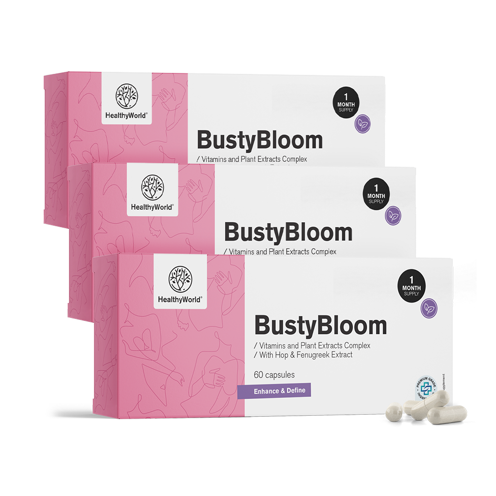 BustyBloom - kompleks vitamina i biljnih ekstrakata.