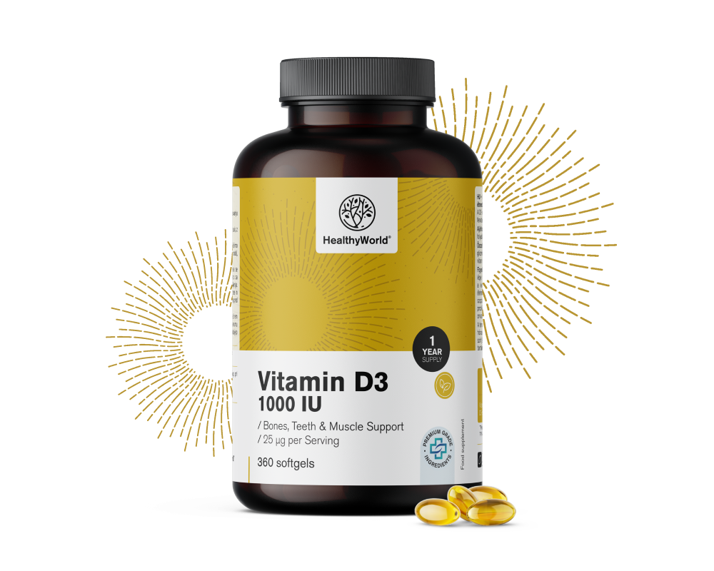 Vitamin D3 1000&nbsp;IU