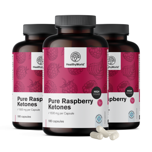 3x Ketoni maline 1500 mg, ukupno 540 kapsula