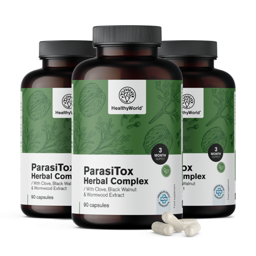 3x ParasiTox – biljni kompleks, ukupno 270 kapsula
