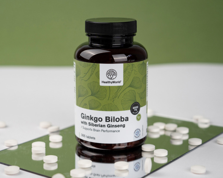 Ginko biloba sa sibirskim ginsengom 6600 mg